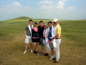 Family on the Grasslands