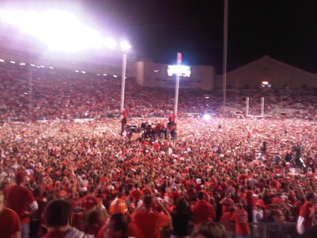 From Peter's Cell Phone after Wisconsin beat Ohio State